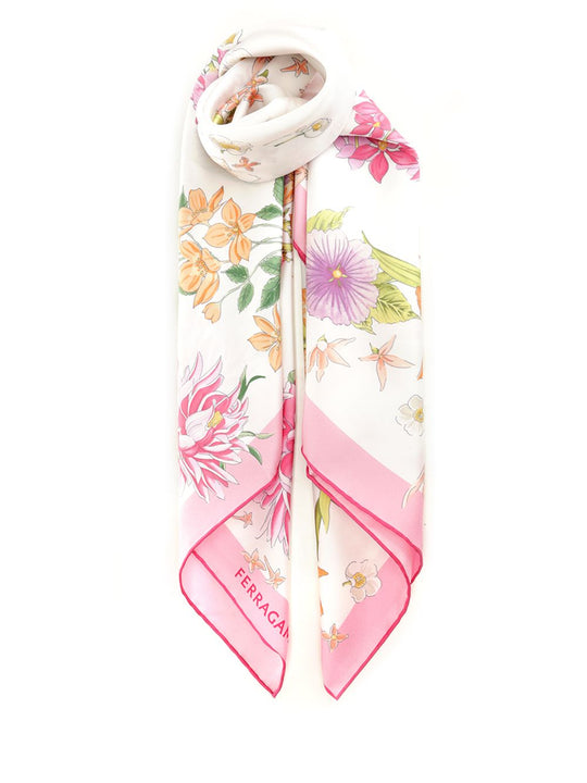 Spring Print Scarf Scarves And Foulards Rose