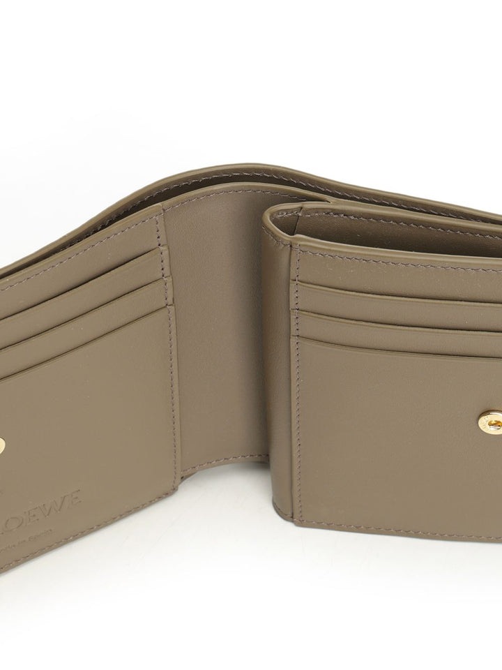 Loewe Anagram Compact Wallet Wallets - Beige | d3f2cf613d4ddec72aea495ab7c17f6a531b98c2
