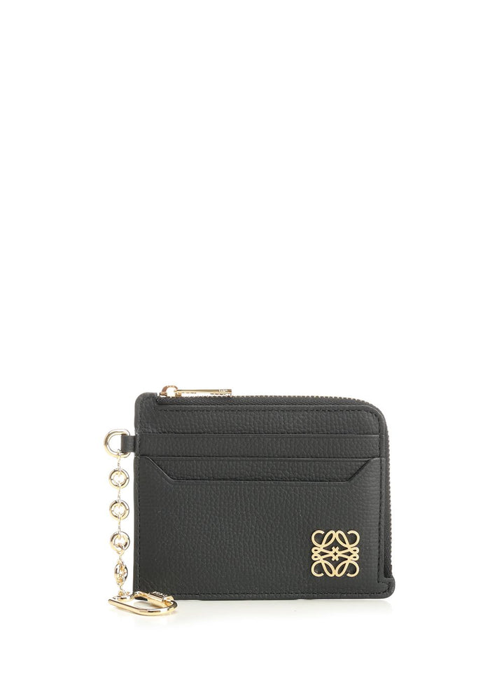 Loewe Anagram Square Card Holder Small leather goods - Black | e1f6b013a701638354a56a4c241f6a190a66b8af