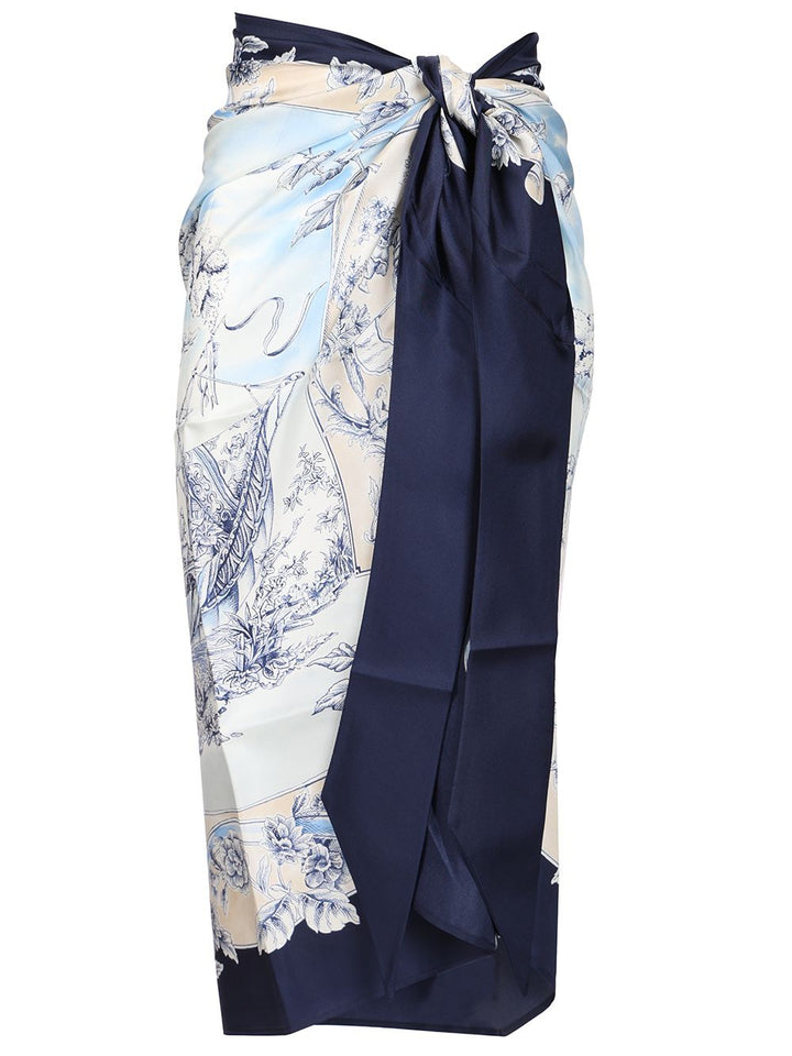 Ferragamo Travel Skirts - Light blue | 14380ebcadf35628991841c7a14606a7e513c966