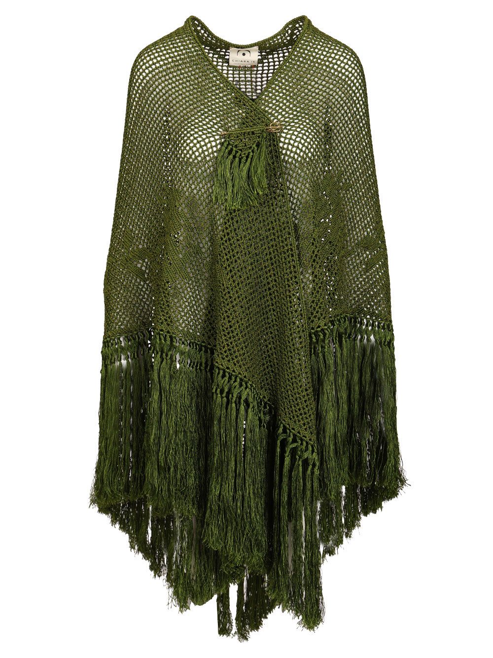Chiarais Scialle Rosa Knitwear - Green | 1e591be684db1d79bc1f14b8009e54212841f87b