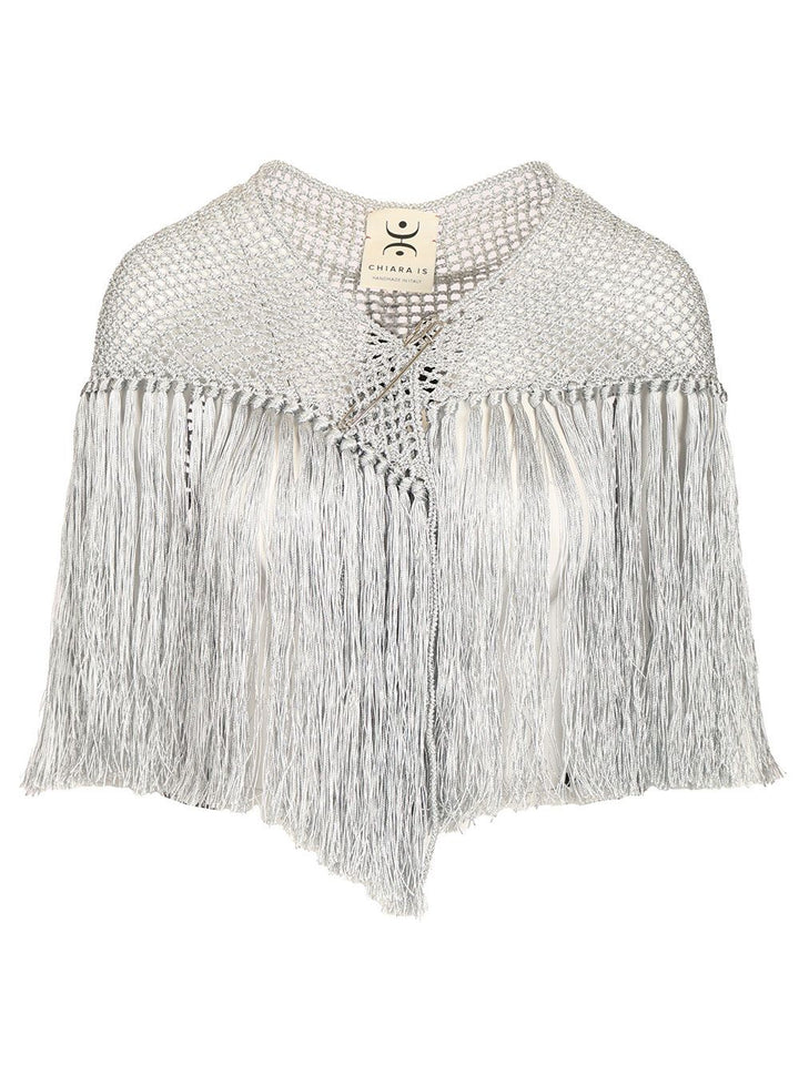 Chiarais Scialle Rosa Piccolo Scarves And Foulards - Silver | e6c00eac0d6c3df8f57d5438dc185eab817ffa9d
