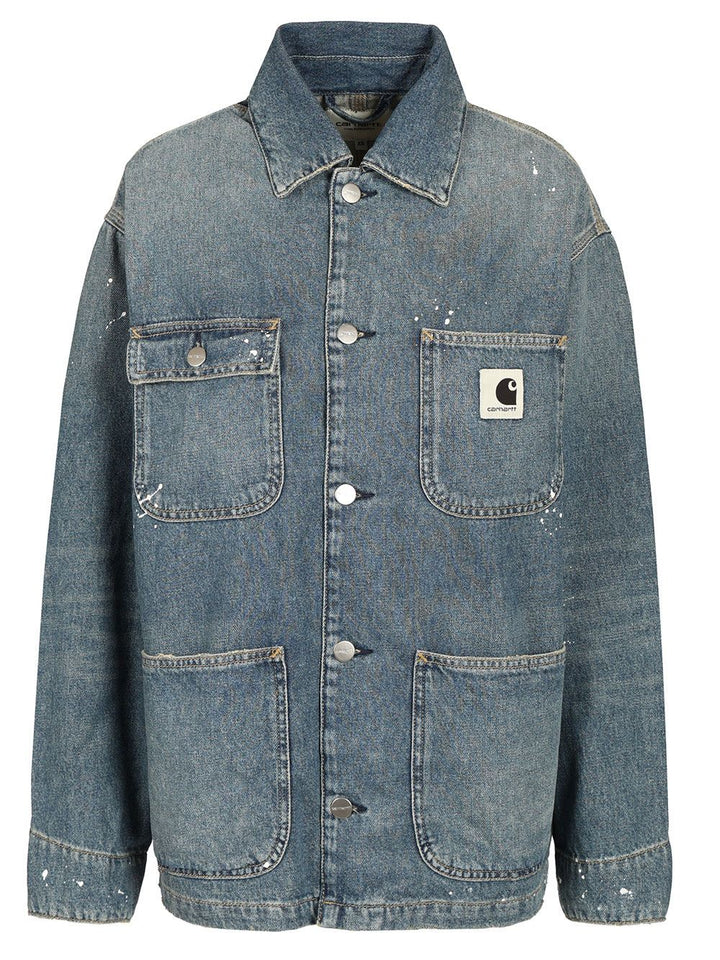 Carhartt Wip Og Michigan Coat Jackets - Blue | 28faf12181a4e9c8dcf7a92203e97eb9a60156a4