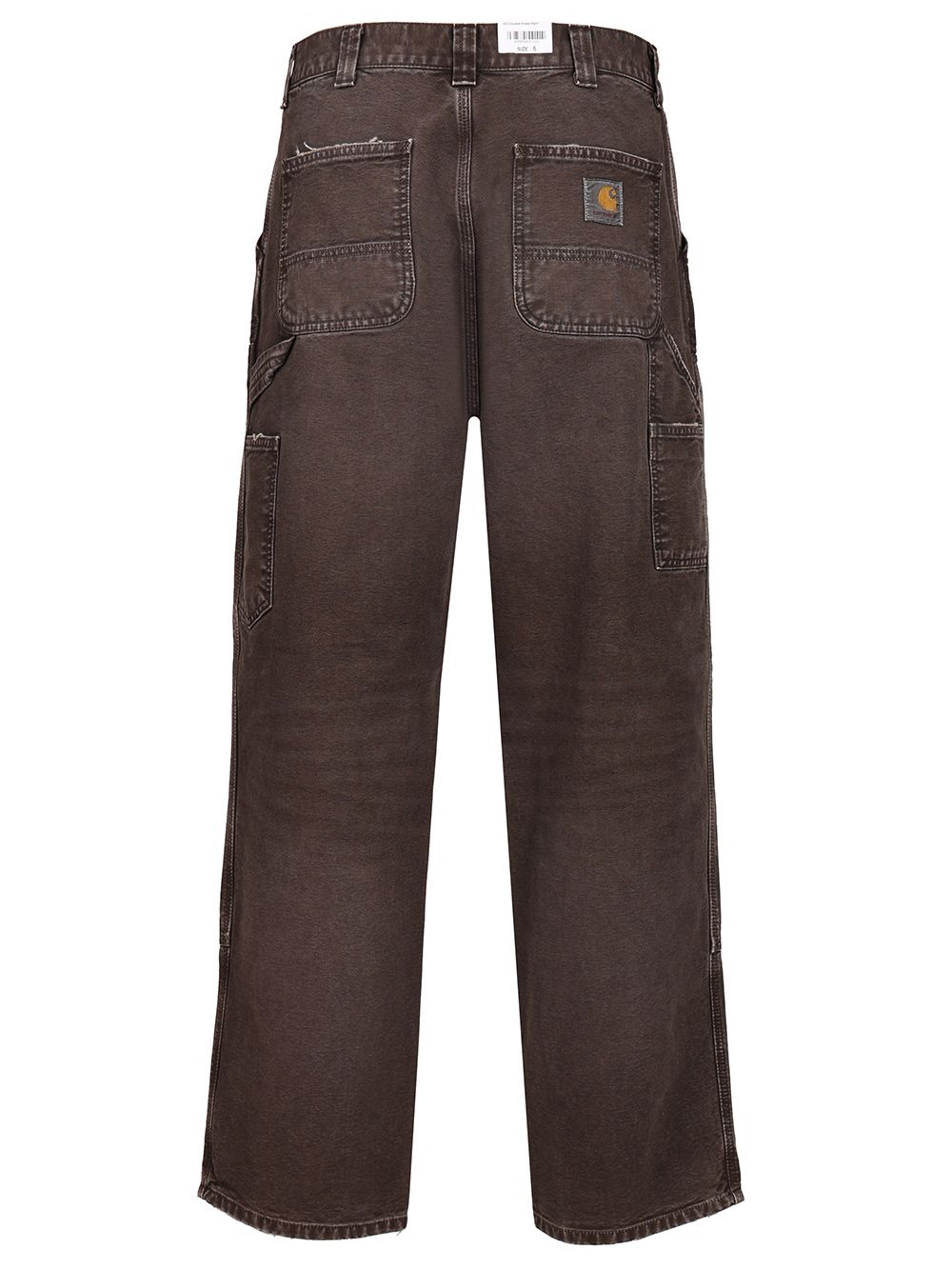 Carhartt Wip Double Knee Pants Trousers - Brown | fa0173a525fc62621cfd8e0368cdc66b1531dc13