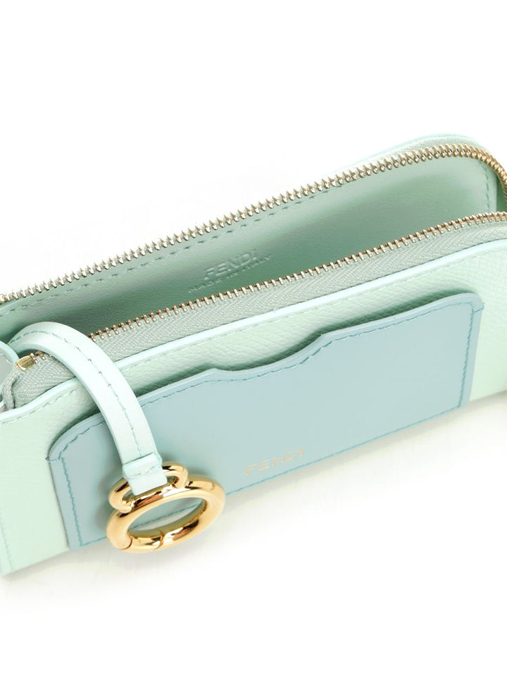 Fendi Card Holder Wallets - Green | 08f2ae1914c9e1c88645f3ac09faaaeec9f573d9