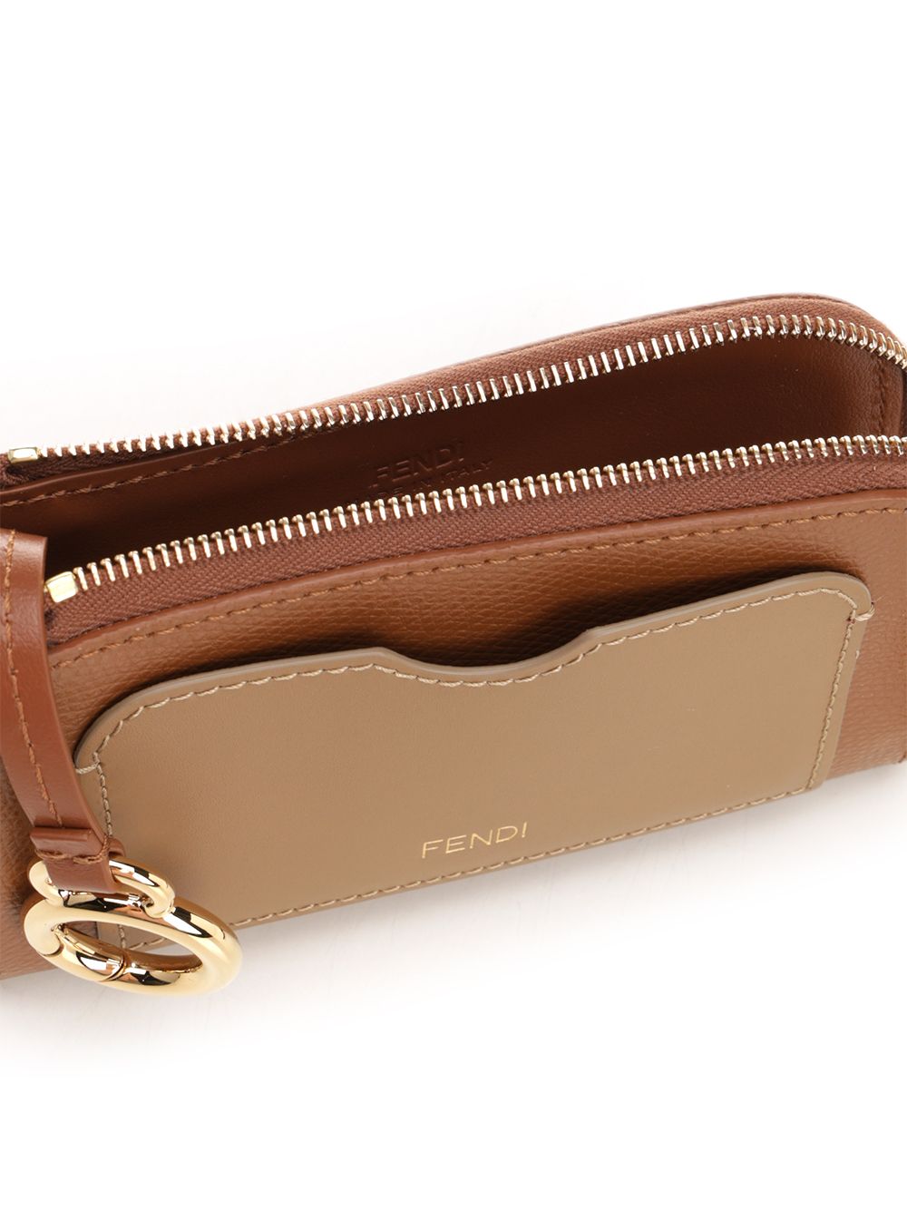 Fendi Card Holder Wallets - Beige | dd07f51edbfabb0555a909b7e9fb849c08e60228