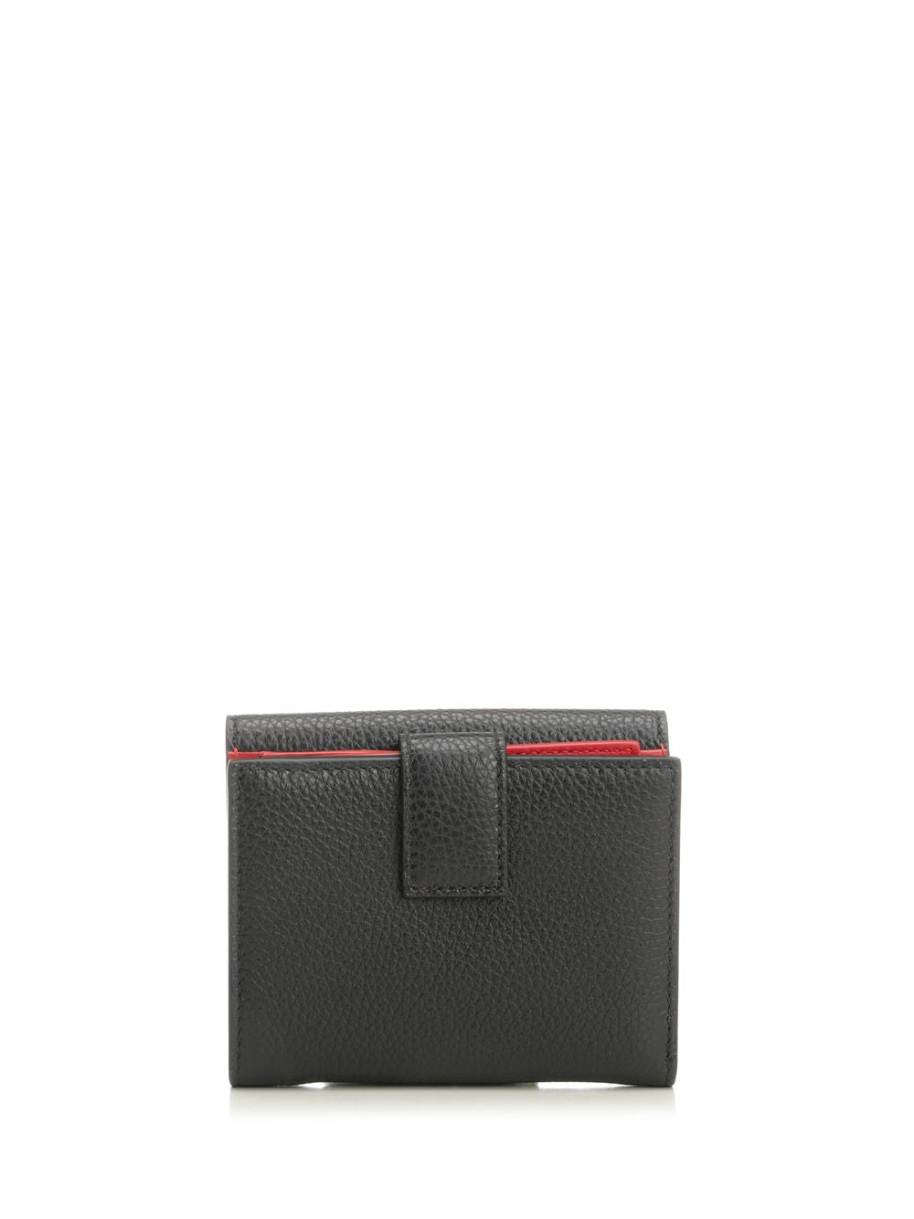 Ferragamo Gancini Compact Wallet Wallets - Black | 2694684ab3ddd4ecc2630eaeaac47308ce3abc1e