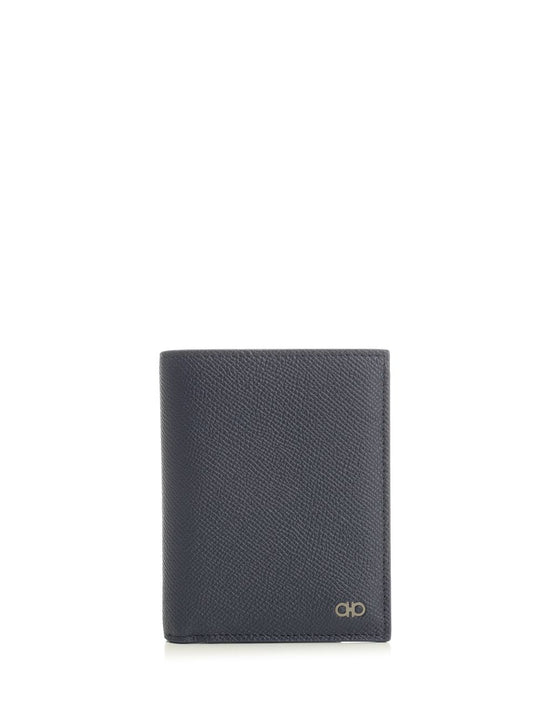 Mini Gancini Wallet Wallets Blue