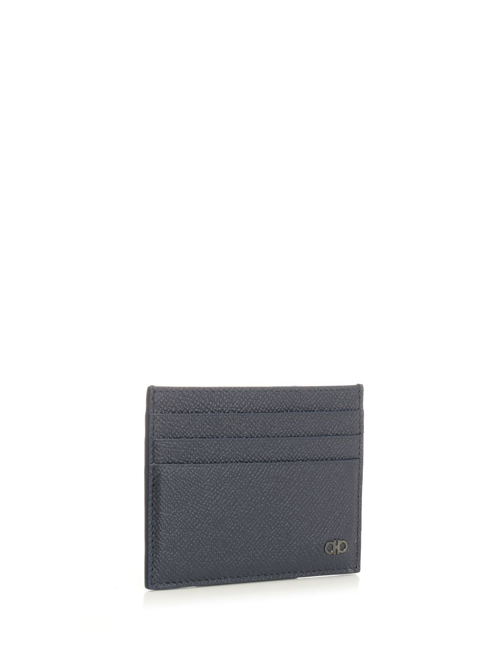 Ferragamo Gancini Credit Card Holder Wallets - Blue | d7b99956a455c6e0059454917fd049b8bee2b57d