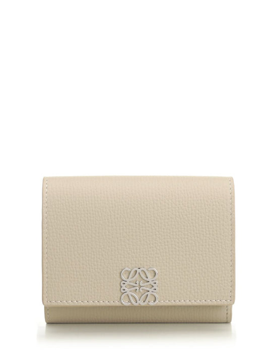 Trifold Wallet Wallets Beige