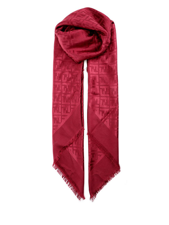 Ff Shawl Scarves And Foulards Bordeaux