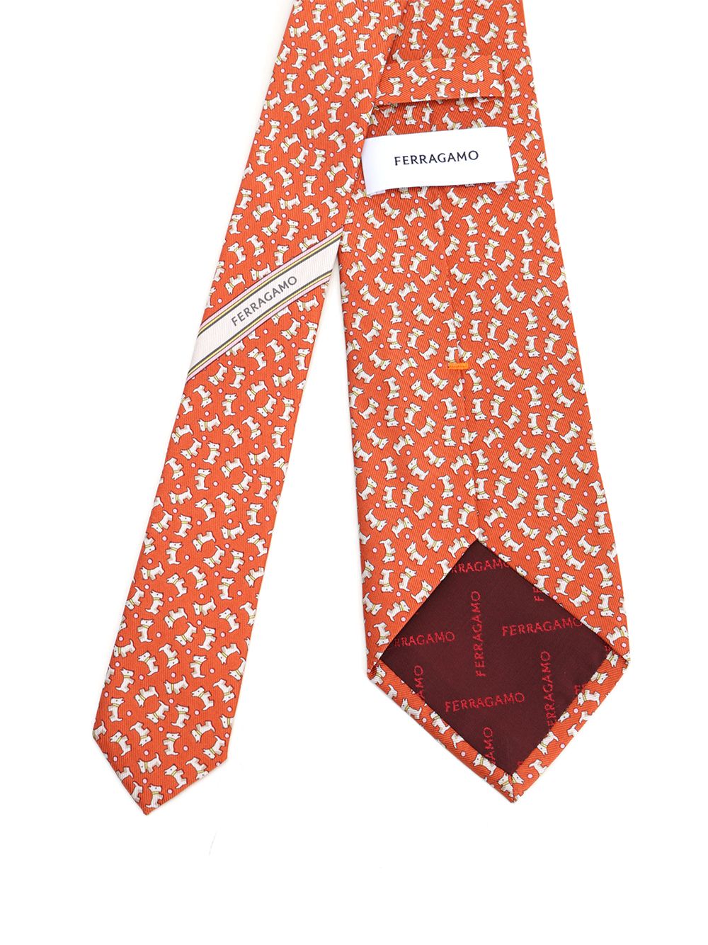 Ferragamo Charlie Ties And Bow Ties - Red | 91d21e8ef17b95ce1e0750ac8bc94e214cc52e7c