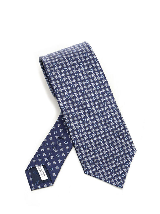 Turtle Print Tie Ties And Bow Ties Blue
