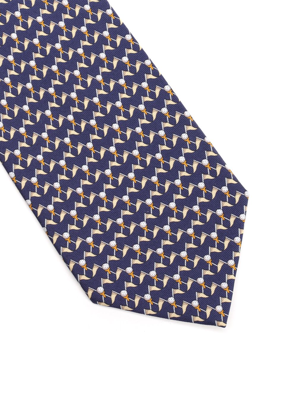 Ferragamo Club Tie Ties And Bow Ties - Blue | 9dc1de1e44bc72b1d9743fbd7a931460dfbb6755