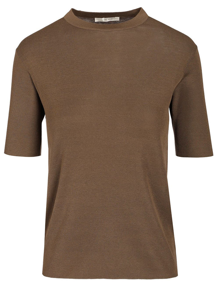 The Row Ozzi Top Knitwear - Brown | 4324109e4e4e4e54a568d7ac65c6f7fc87782055