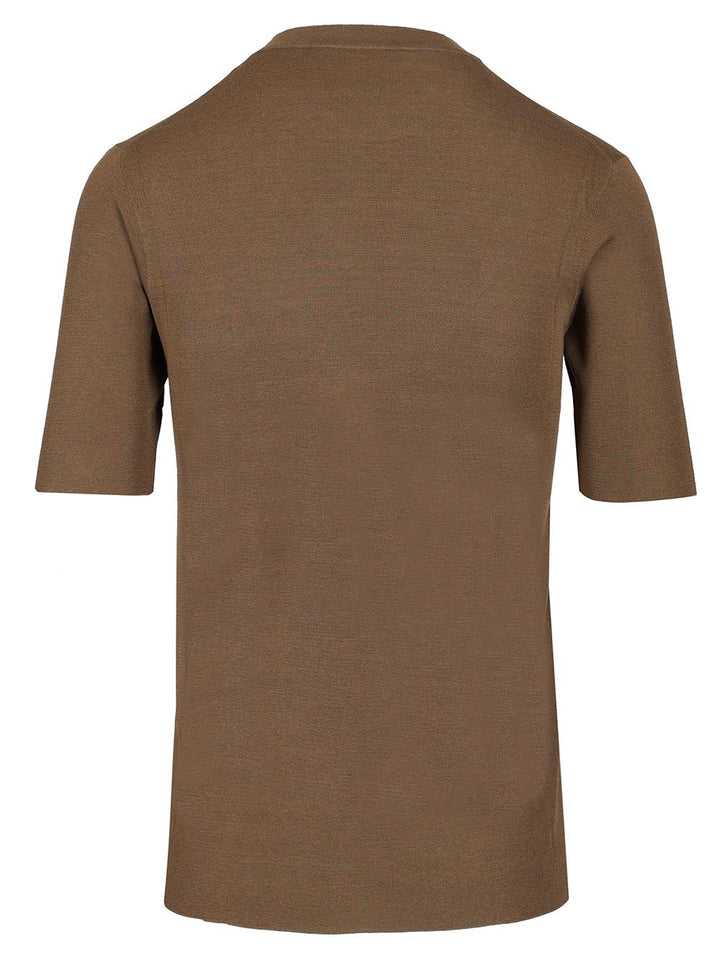 The Row Ozzi Top Knitwear - Brown | 9687df7544f65d844964759169a2705d39b4565d