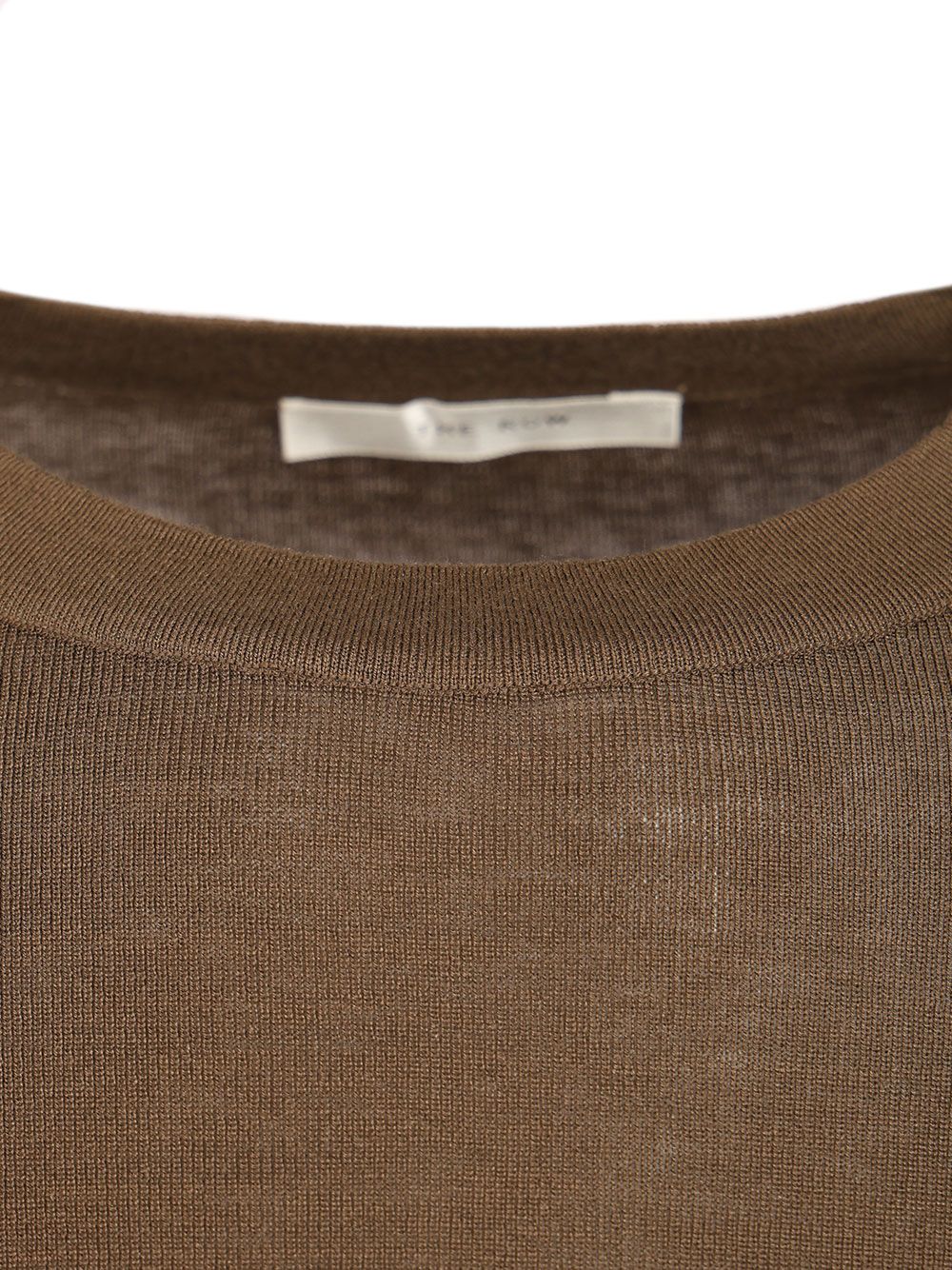 The Row Ozzi Top Knitwear - Brown | 911fbf8f26f4dfc978790f9f79689bcdcdab50b0