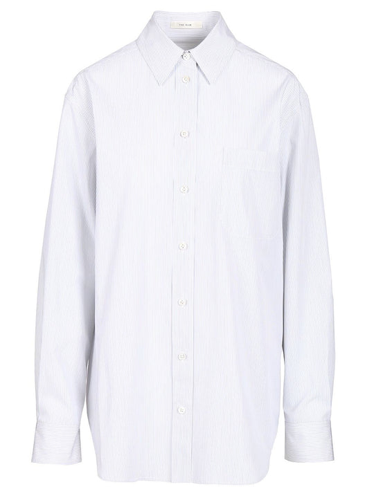 Gavina Shirt Shirts Light Blue