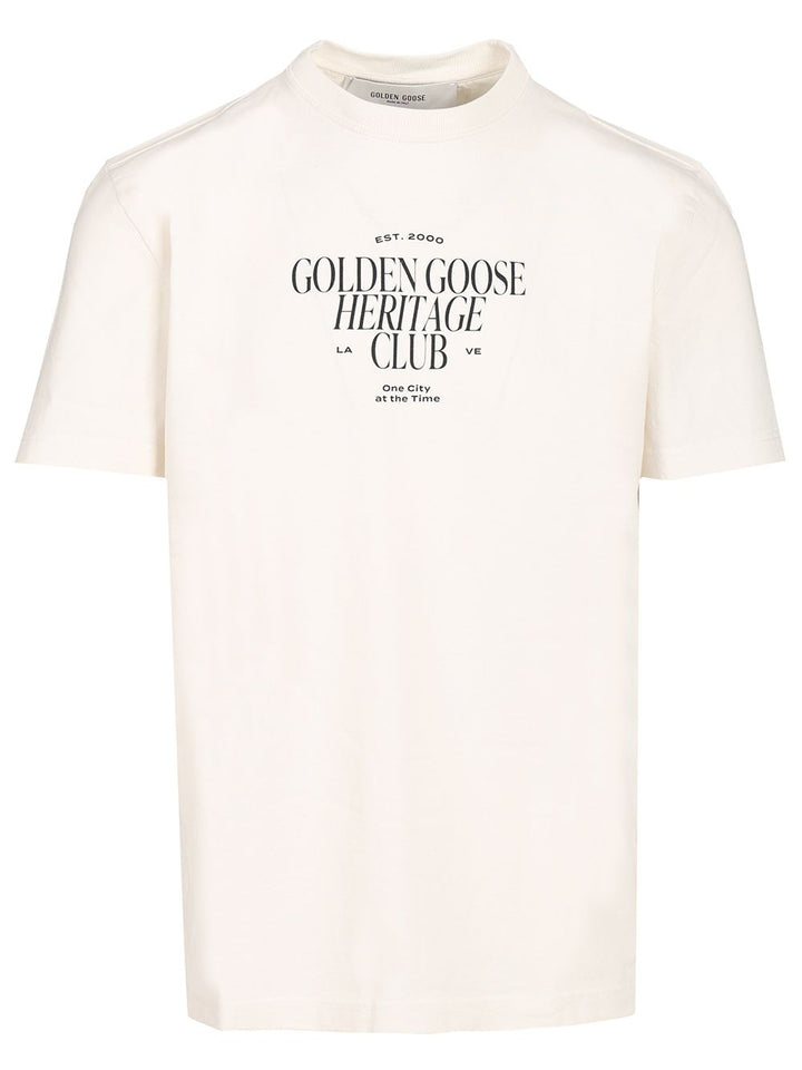 Golden Goose Deluxe Brand Journey T-Shirt - White | 749b7baab479e9cf07f6c718a236241b585b359e