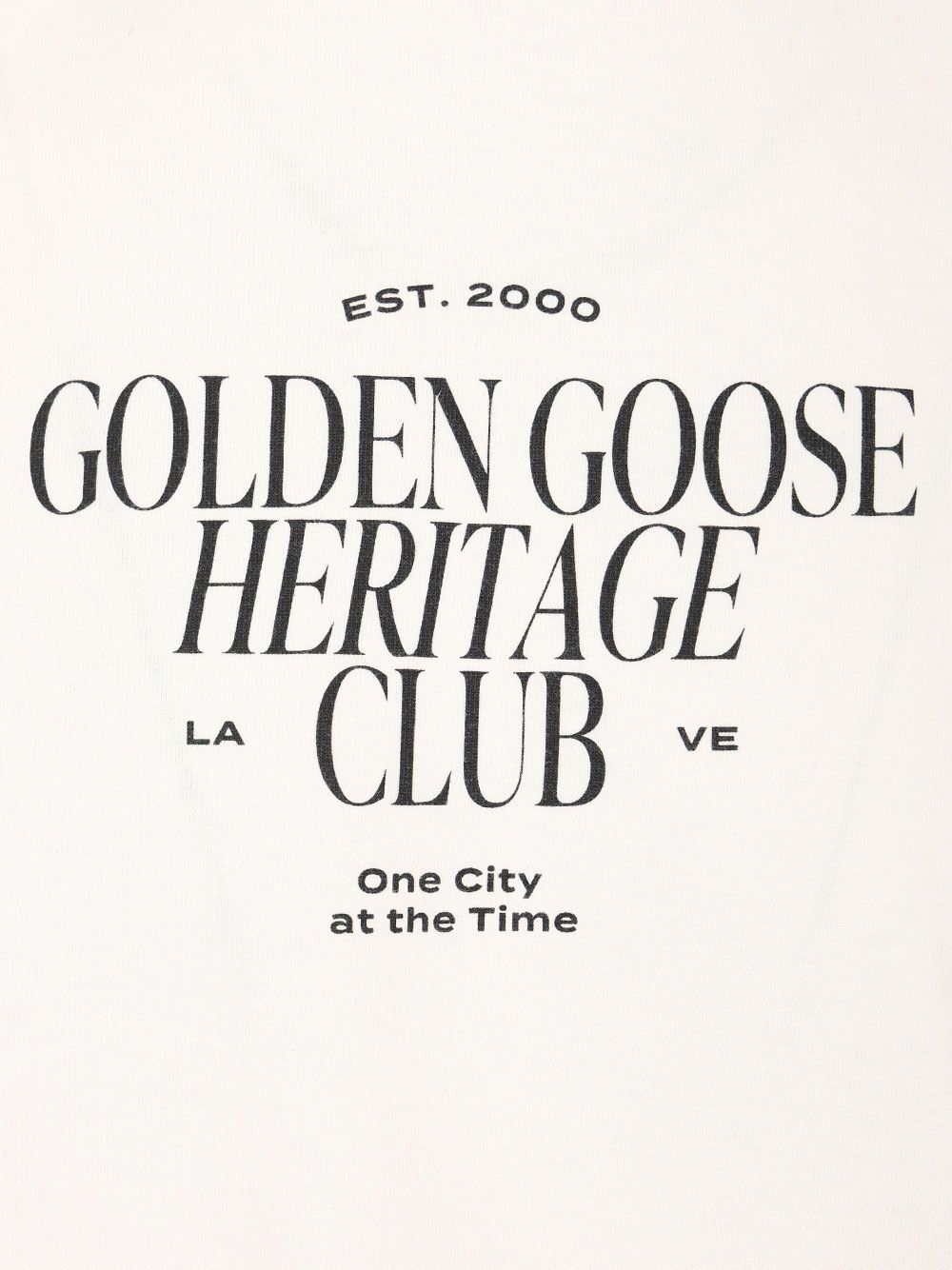 Golden Goose Deluxe Brand Journey T-Shirt - White | 64b3c28367f7cb22b703b8a6ef4913a5d4f2c404