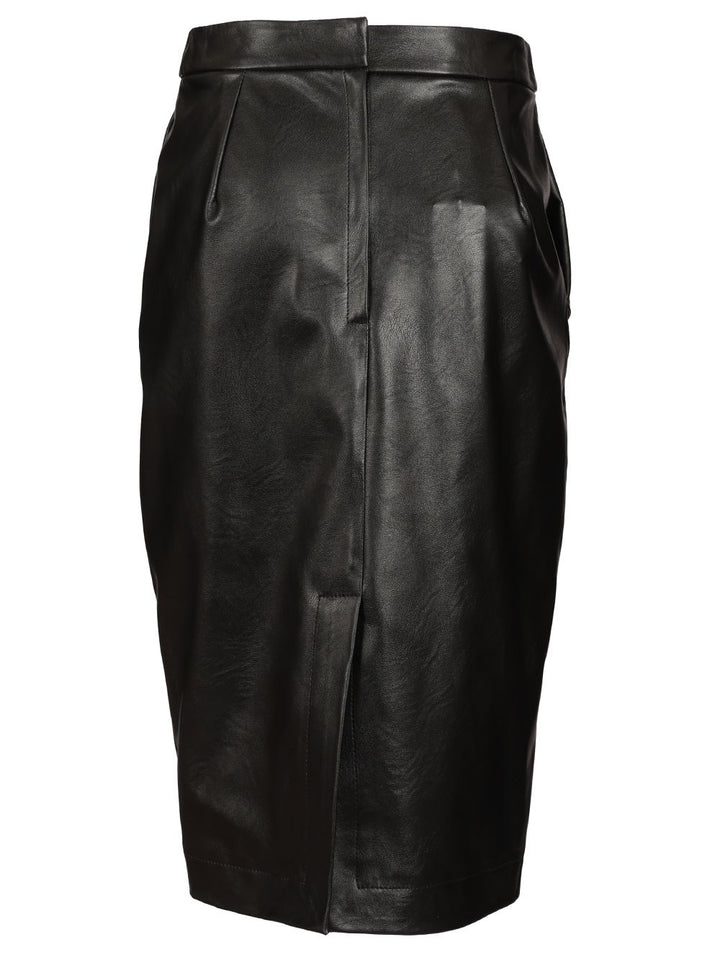 Stella Mccartney Altermat Midi Skirt Skirts - Black | 2baec742a2d9f40c53ac496f1bdce835f3697526