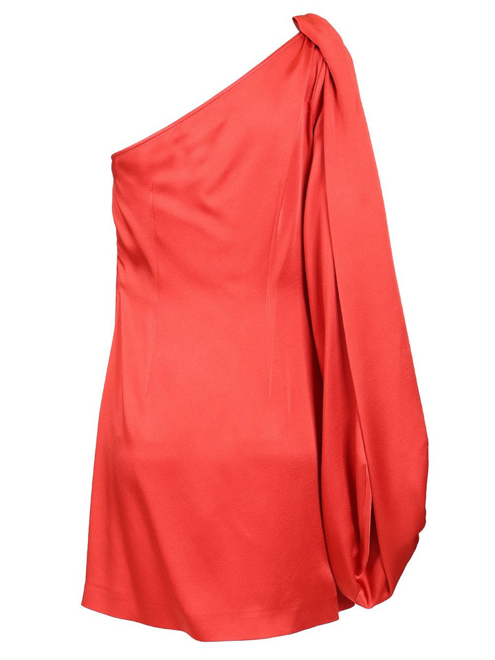 Stella Mccartney Mini Satin Dress Dresses - Red | 0e1944bf72909de88ba0fa0ac3a4e3b9508e150f