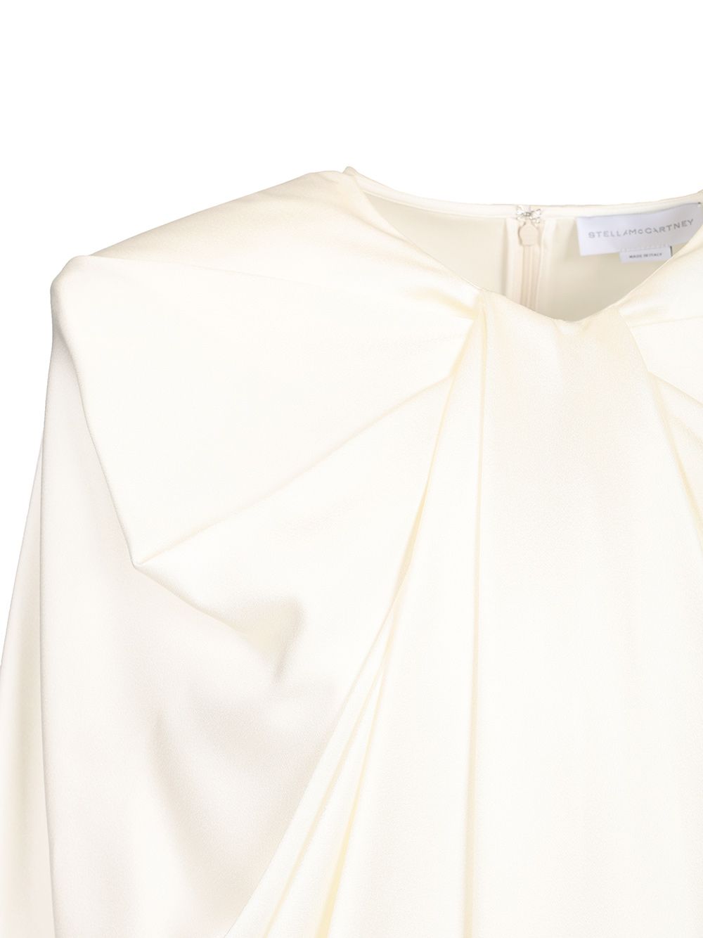 Stella Mccartney Cape Mini Dress Dresses - White | feb0551bcb66e27622deee09ce7c56fbeef06038