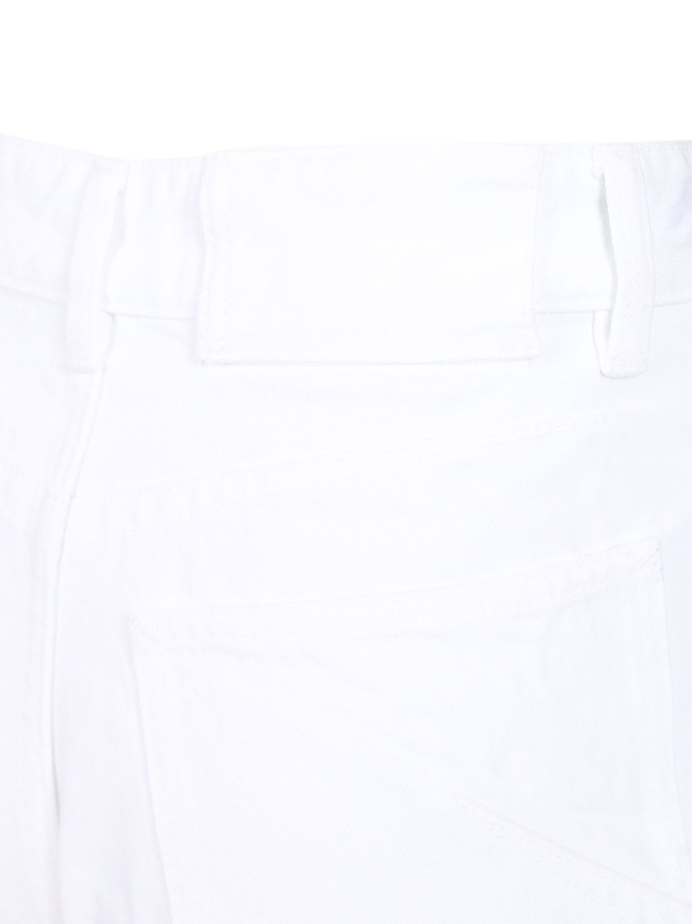 AlaÏA Rounded Trousers Jeans - White | 526ed4a18813c57b3d21a17a9817aef9dd19e552