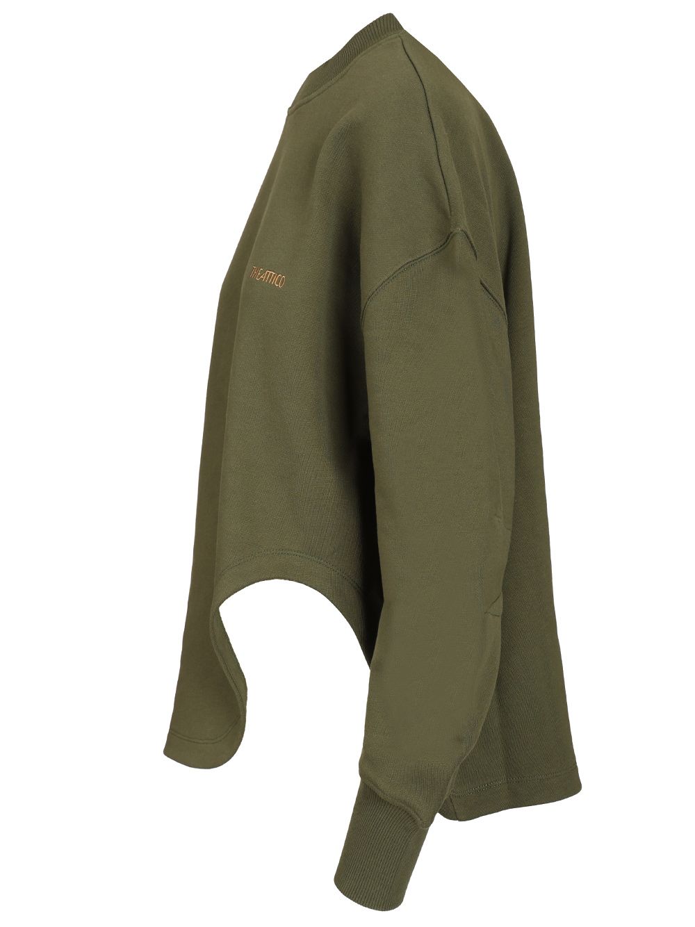 The Attico Sweatshirt With Embroidered Logo Sweatshirts - Green | d2f1f1dd4776d200d60ddbcb1502125ab68ebb9c