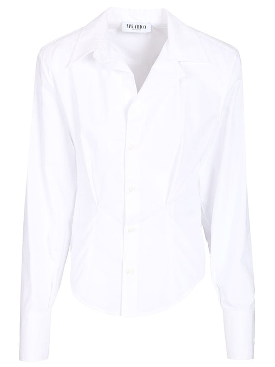Cotton Poplin Shirt Shirts White
