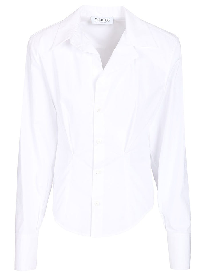 The Attico Shirt Cotton Popeline Shirts - White | dac935e7ac4b3b224d229163e37c54defe073e26