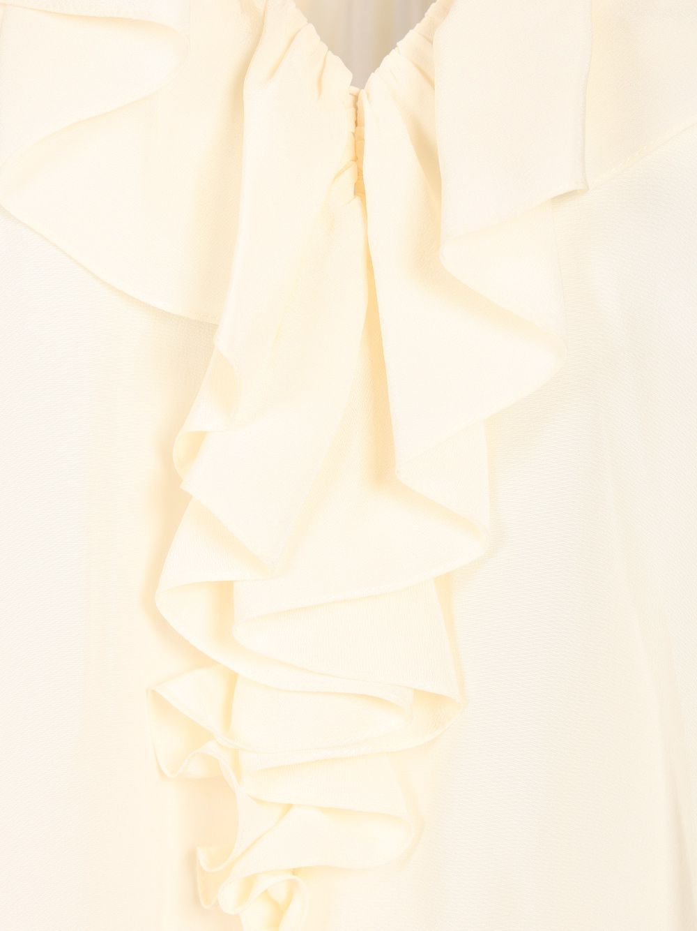 Chloe' Long-Sleeved Shirt Tops - White | 1f2724729f13cd376c59227f9c4b639498386f25