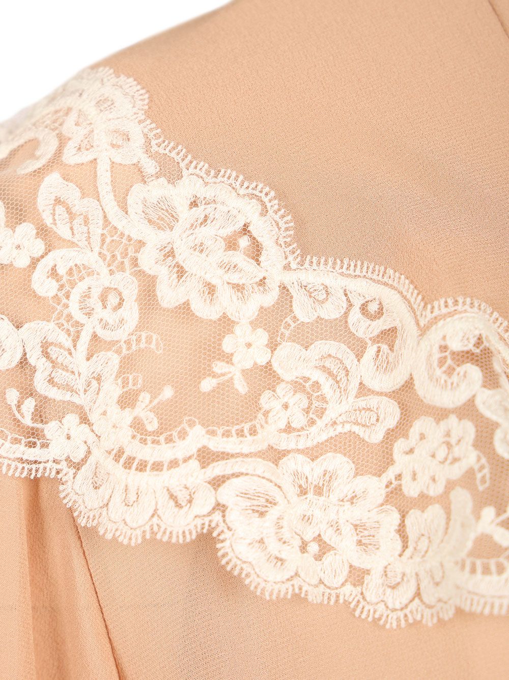 Chloe' Shirt With Laces Knitwear - Rose | ea4c86aa6f2b453de1d065b86b53c1661e49c1db