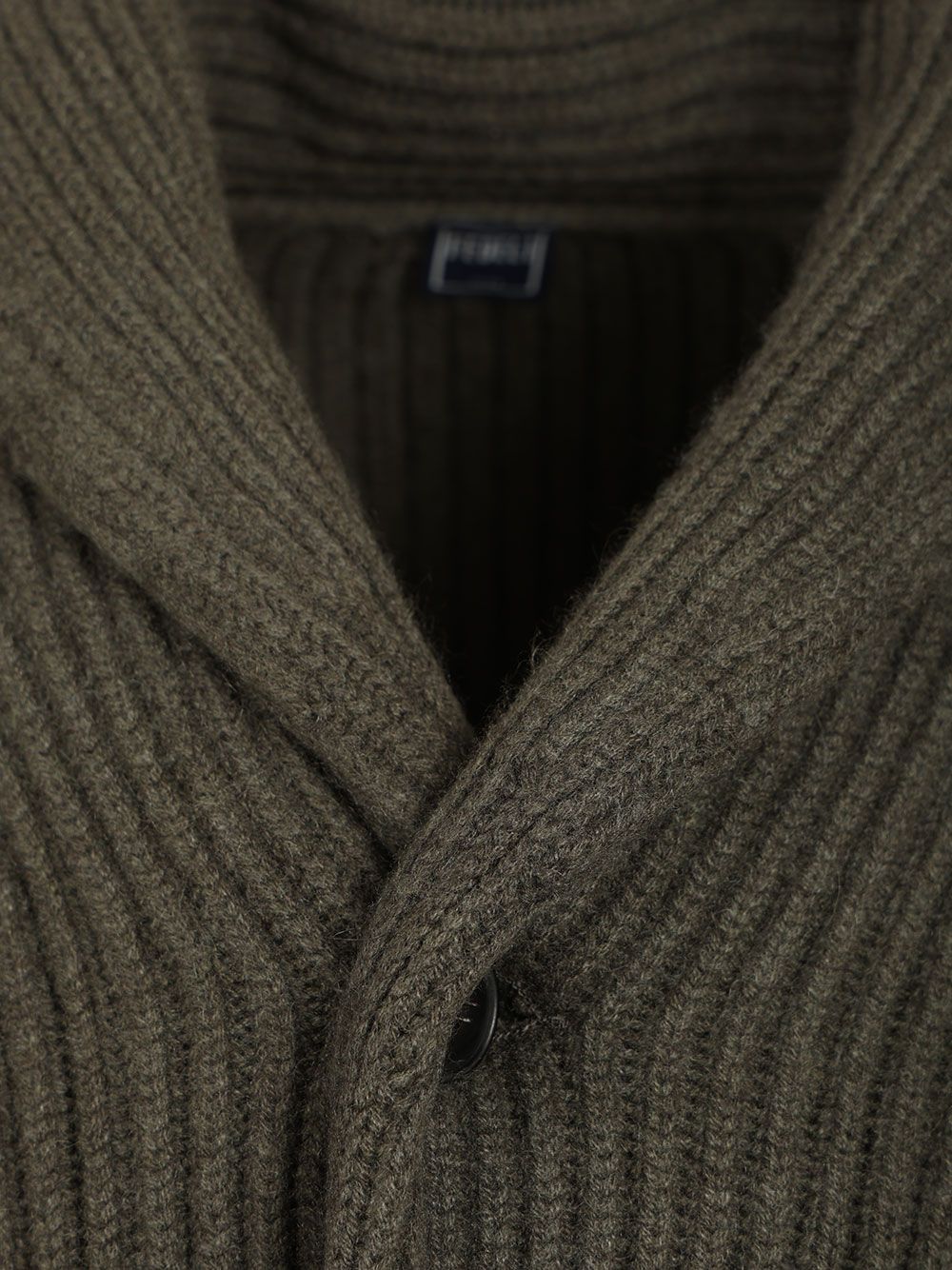 Fedeli Cardigan Scialle 100 Cachemire Knitwear - Green | 8c8c1b2324f57bb476fbf2c1e15026d74da93f59