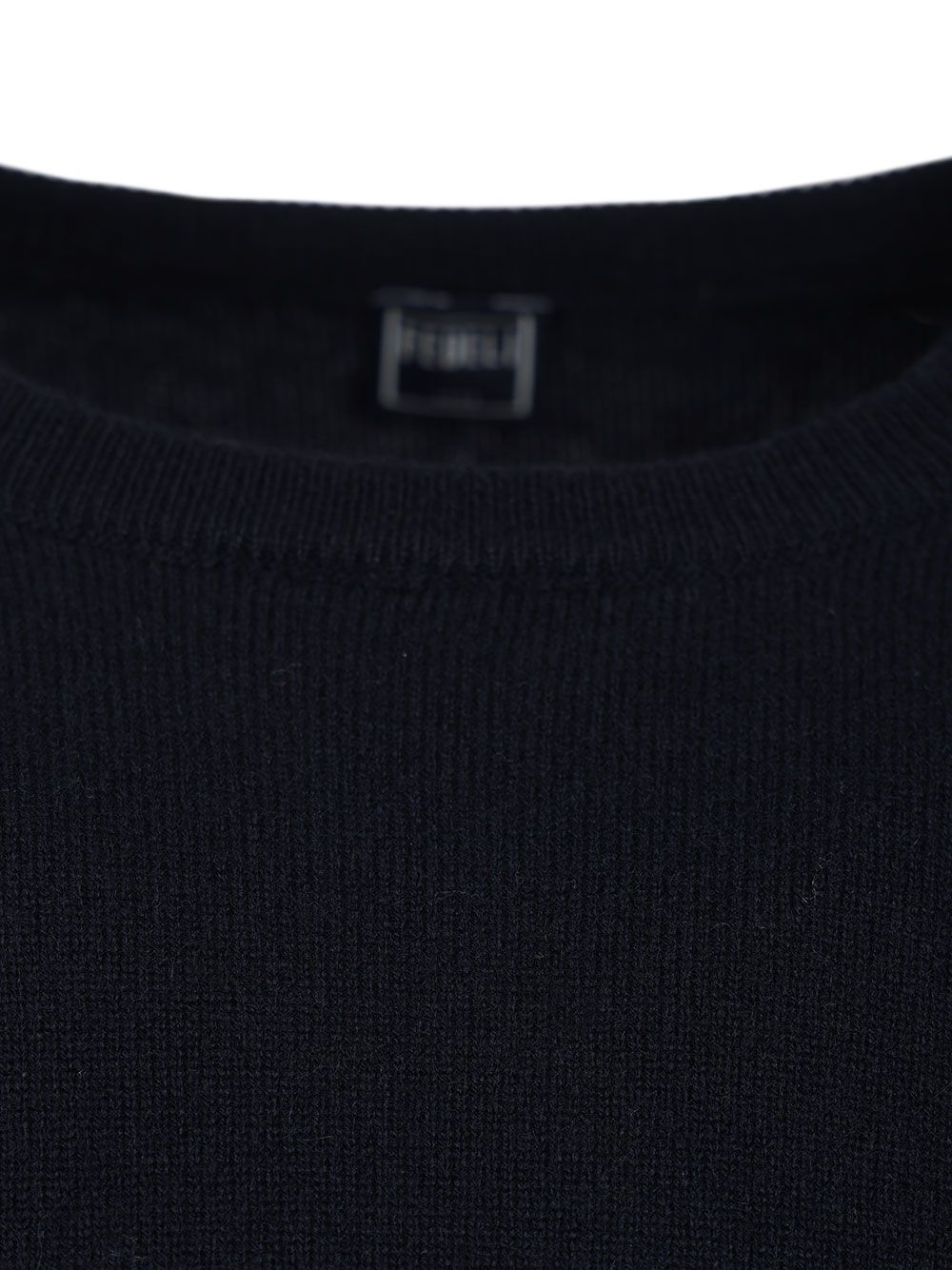 Fedeli Giro Slim 100 Cachemire Knitwear - Blue | 14cb32e6af6f620b71a38c9be6c2b50623349041