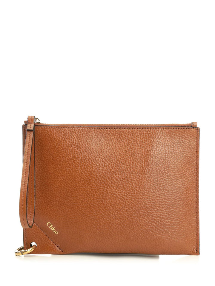 Chloe' P985 - Chloé Spin Small leather goods - Brown | 7846755c777b6c5cc57fd89271e54d4d4897b1ee