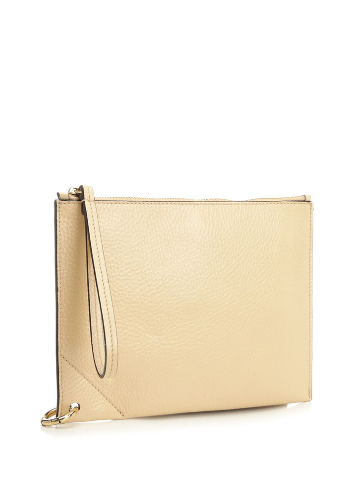 Chloe' Chloé Spin Small leather goods - Beige | 9cf8c66f539afc091095b8cd717ff08a5d50375d