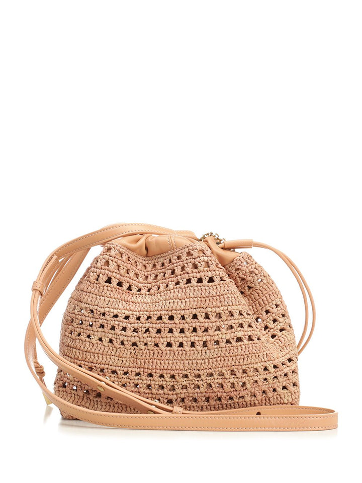 Chloe' P951 - Summer Banana Shoulder Bags - Beige | f76ac95d6520836a405b71177d283e9771493d4b