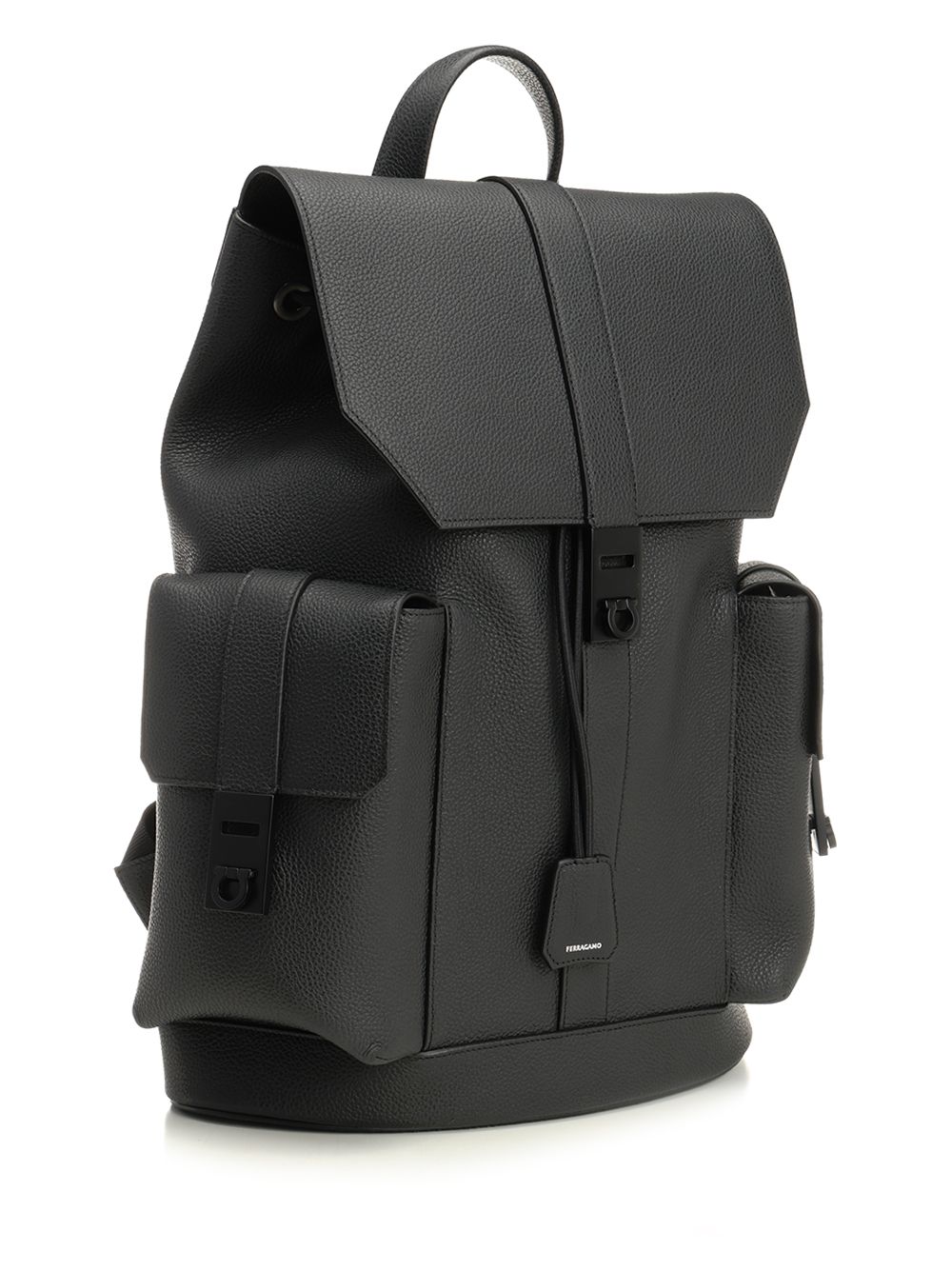 Ferragamo Hug Backpacks & Travels - Black | f90ece334d9417046bcad4e08b79f53bff37a863