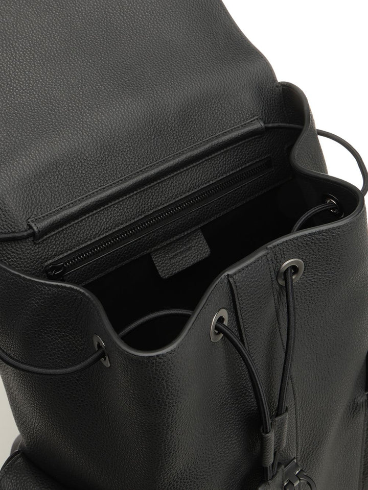 Ferragamo Hug Backpacks & Travels - Black | be6898a6fc0ceaae3df8a862f6b5e89bc5b162c1