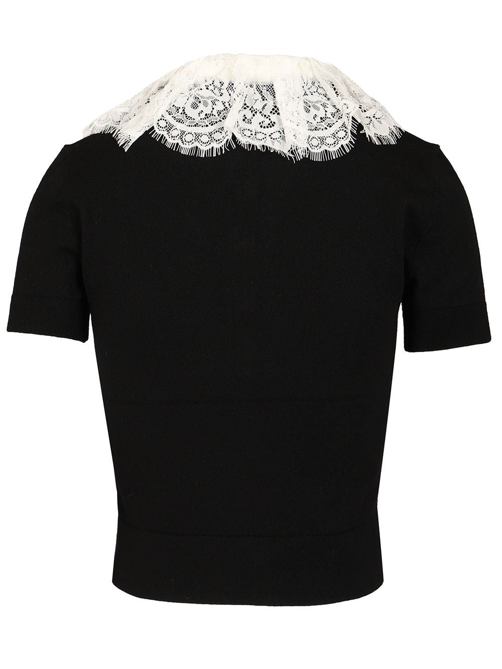 Self-Portrait Knitted Top Tops - Black | acb1a075af61413b2a5cadc738525f7a337d91c6