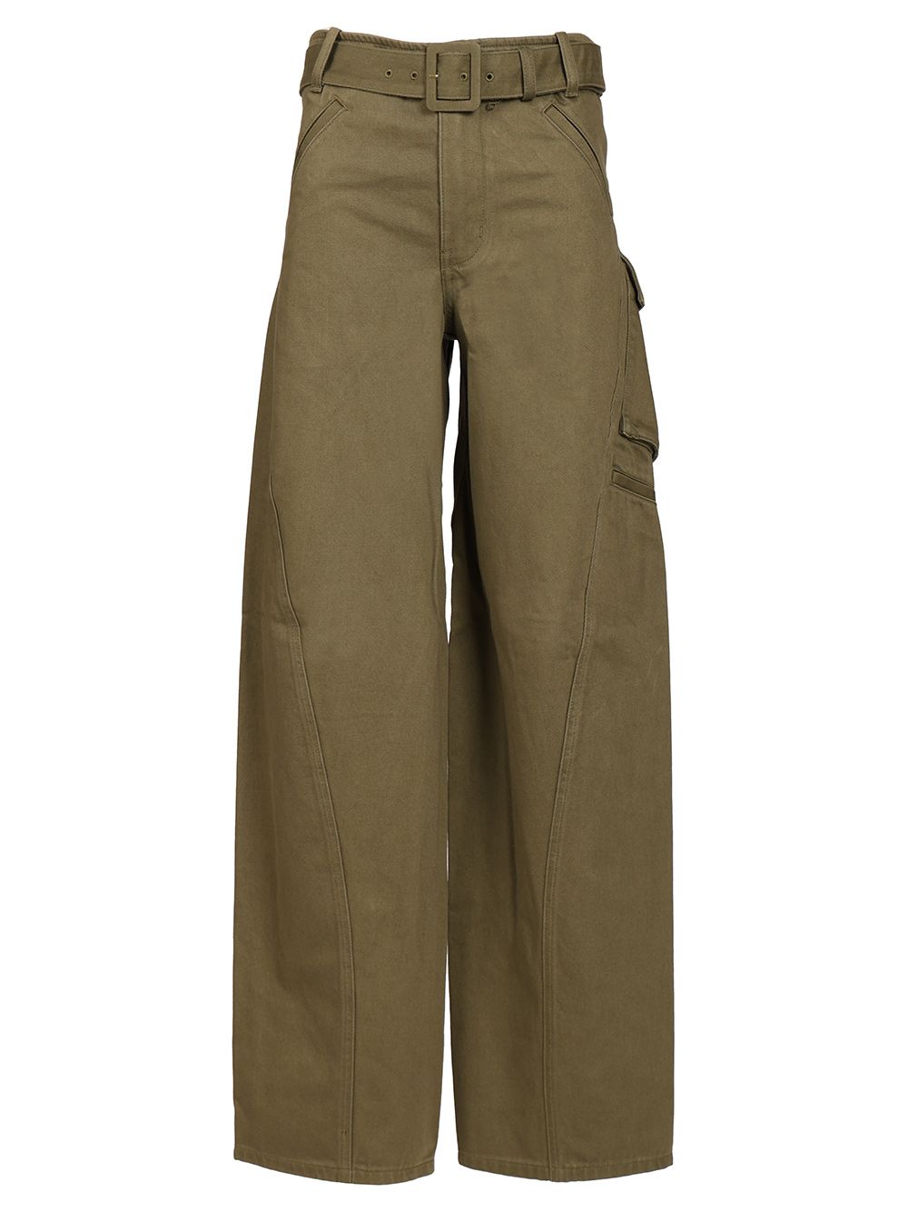 Self-Portrait Cargo Jeans - Green | 159730e340d500732fdfc4fa78ec88e8d7ac2f7c