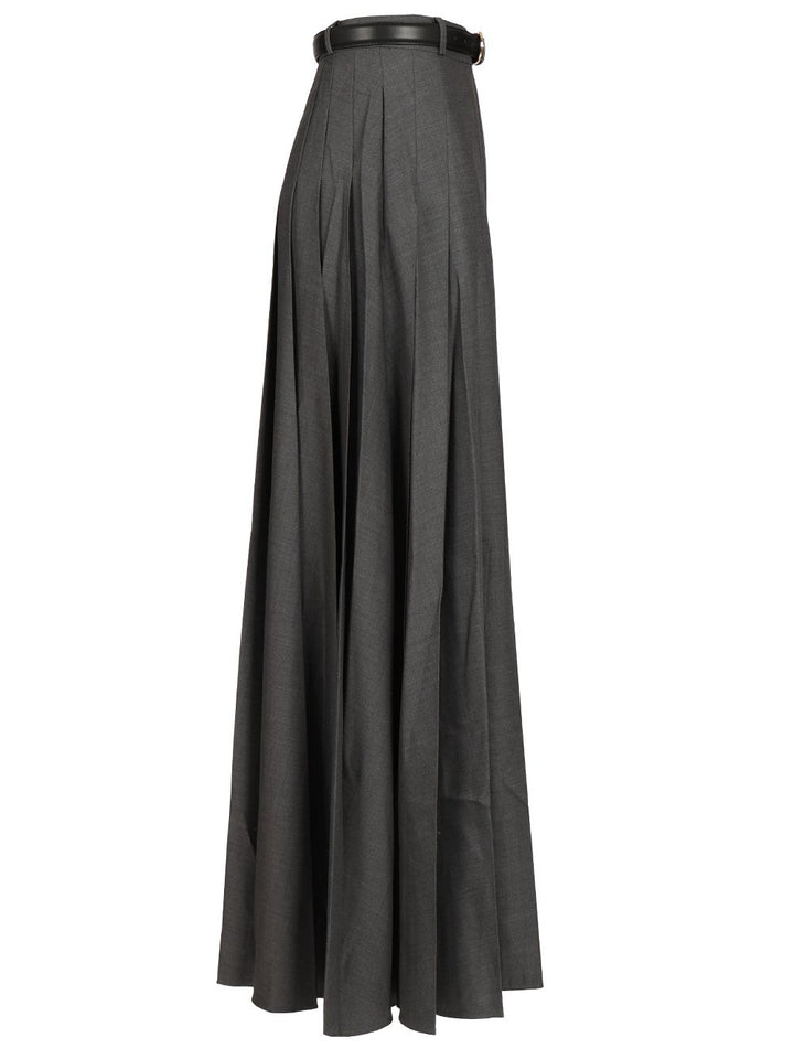 Self-Portrait Long Skirt Skirts - Grey | a9e3d991ac9810db02c919beb30a41da2273d101