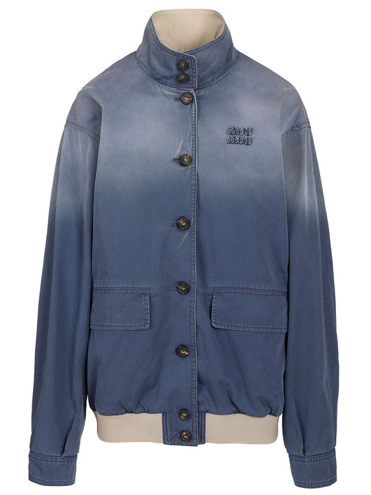 Washed Jacket Jackets Multicolor