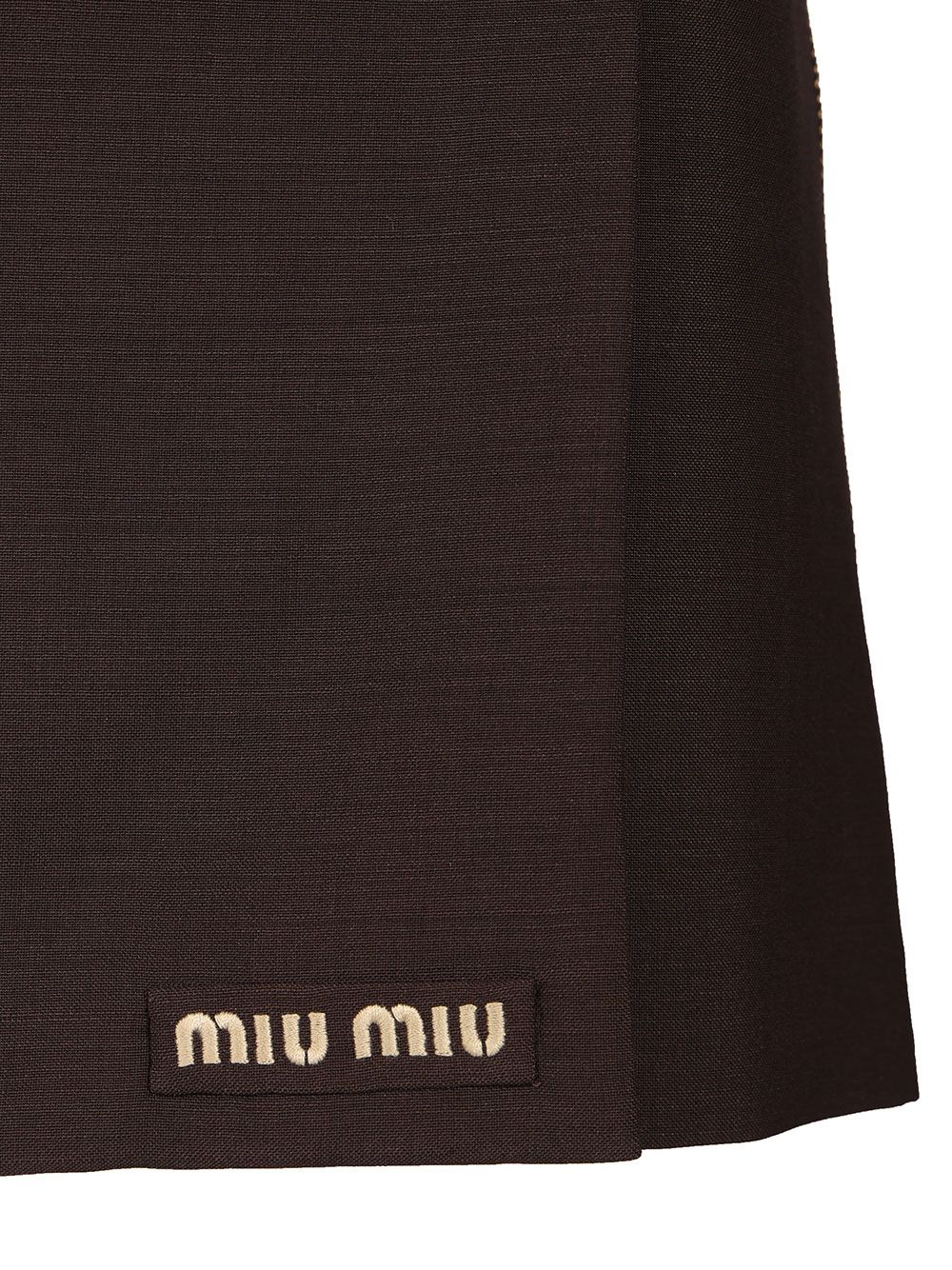 Miu Miu Sports Miniskirt Skirts - Brown | 603100ad3495b227bf44f91ba23c400ed6e29014
