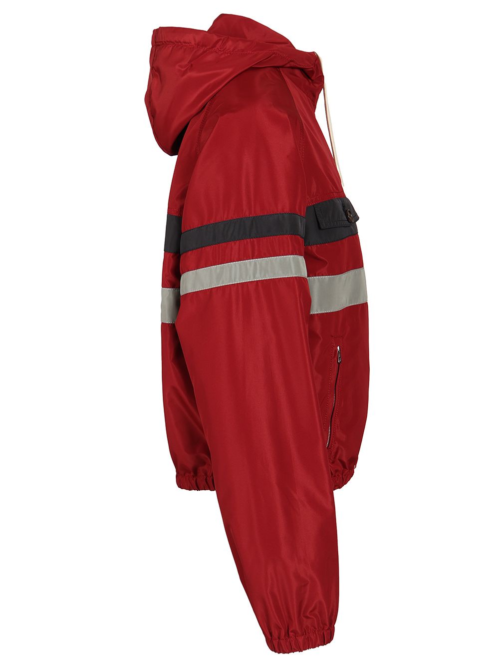 Miu Miu Blouson In Technical Canvas Jackets - Red | fe800a9b98390e36ea7f0402e4abf8d8391407a7