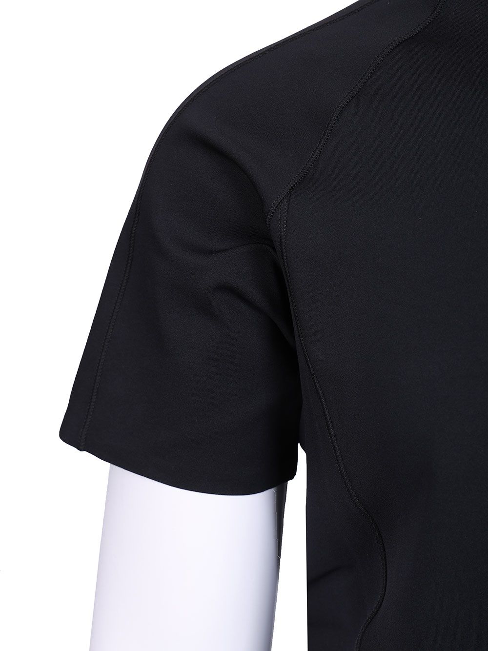 Balenciaga Techwear Long Sleeve T-Shirt - Blue | 957f7385d20be6b147cd8df19fc73f4f8d27d6f9