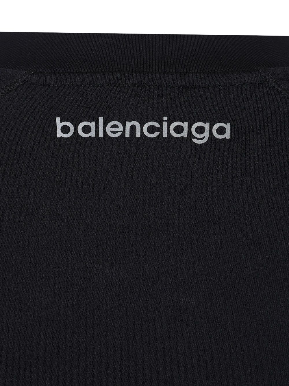 Balenciaga Techwear Long Sleeve T-Shirt - Blue | e23e9cd56920f9f6a5beb7fb8e640bce709fcb84