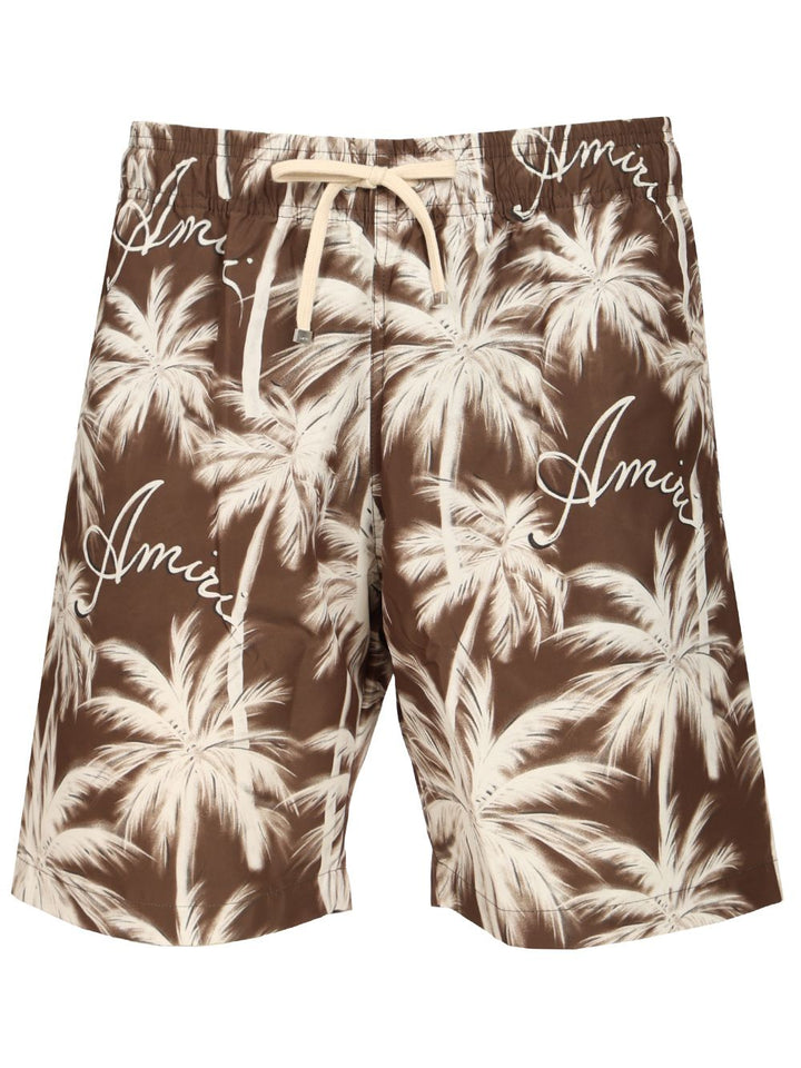 Amiri Palm Trees Swimwear - Multicolor | eb767781f25d2f3e33ac3904c70022a75c47d263