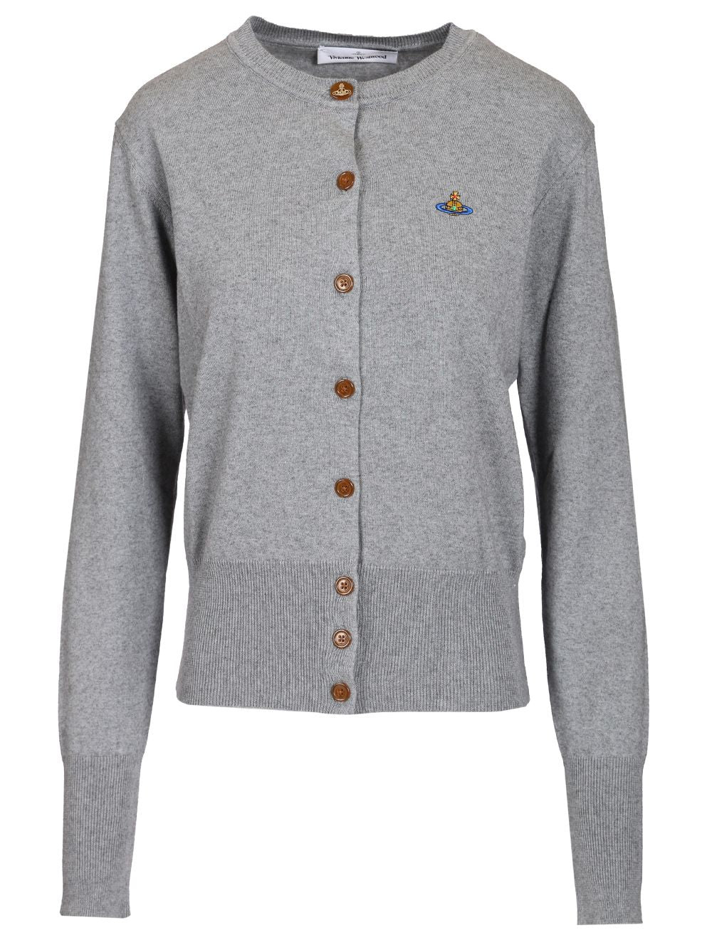 Vivienne Westwood Bea Knitwear - Grey | afae4ff8ff8e65e26f2bfb7be55ae2fe5fba05d0